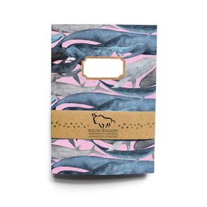 Pod of Whales Lined Journal