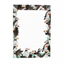 Load image into Gallery viewer, Improbability of Puffins Print Notepad