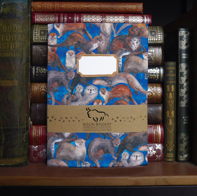 Raft of Otters Lined Journal