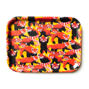Pack of Red Pandas Print Small Tray