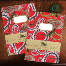 Load image into Gallery viewer, Reptilia British Reptiles Print Journal and Notebook Set