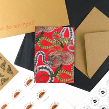 Load image into Gallery viewer, Reptilia British Reptiles Print Greetings Card