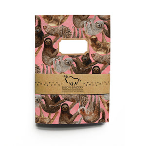 Sleuth of Sloths Print Notebook