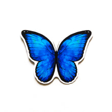 Load image into Gallery viewer, Lepidoptera Blue Morpho Butterfly Sticker
