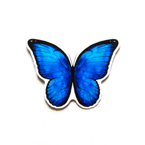 Lepidoptera Blue Morpho Butterfly Sticker
