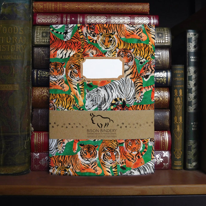 Streak of Tigers Print Lined Journal