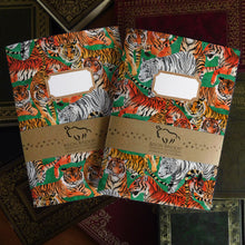 Load image into Gallery viewer, Streak of Tigers Print Journal and Notebook Set