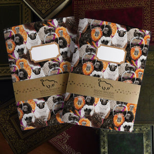 Troop of Tamarins Print Journal and Notebook Set