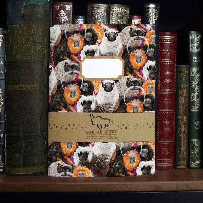 Troop of Tamarins Print Notebook