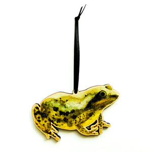 Amphibia Frog Wooden Hanging Decoration