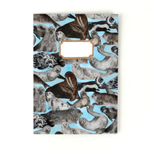 Load image into Gallery viewer, Bob of Seals Print Journal and Notebook Set