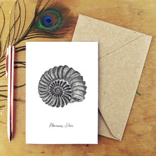 Load image into Gallery viewer, Ammonite Greetings Card