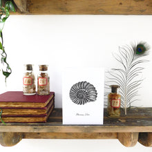 Load image into Gallery viewer, Ammonite Greetings Card