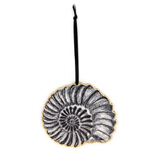 Load image into Gallery viewer, Ammonite Wooden Hanging Decoration