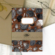 Load image into Gallery viewer, Ammonoidea Fossil Print Journal and Notebook Set