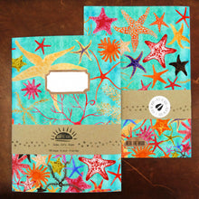 Load image into Gallery viewer, Asterozoa Starfish Print Lined Journal