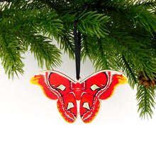 Load image into Gallery viewer, Lepidoptera Atlas Moth Wooden Hanging Decoration