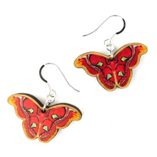 Load image into Gallery viewer, Lepidoptera Atlas Moth Earrings