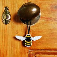 Load image into Gallery viewer, Mellifera Bumblebee Wooden Hanging Decoration