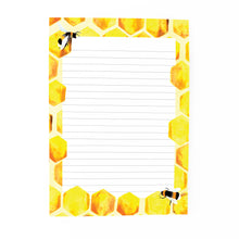Load image into Gallery viewer, Mellifera Honeybee Print Notepad