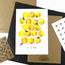 Load image into Gallery viewer, Mellifera Honeybee Art Print