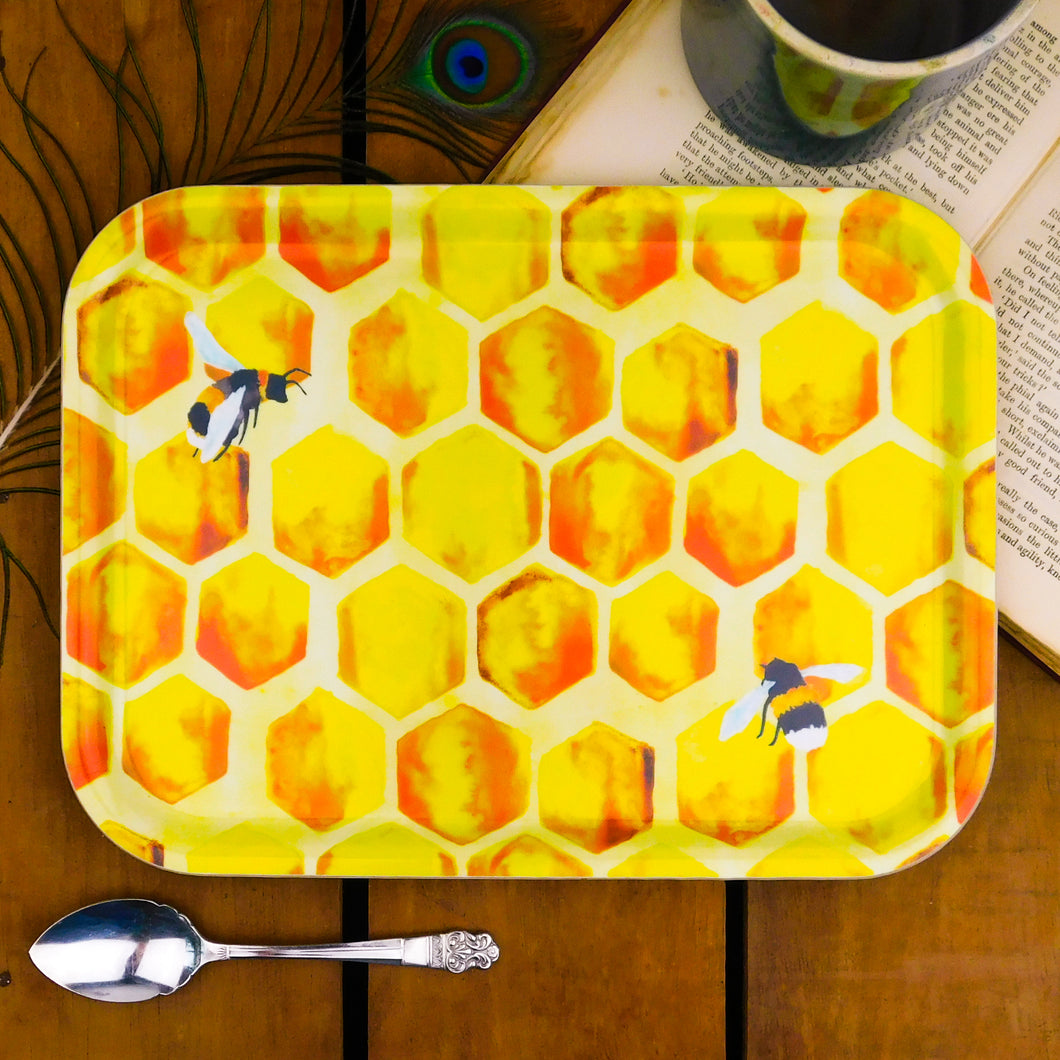 Mellifera Honeybee Print Small Tray