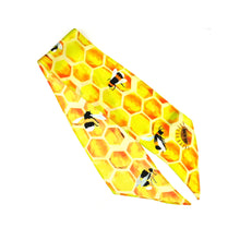Load image into Gallery viewer, Mellifera Honeybee Print Silk Skinny Minnie