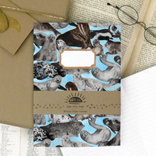 Load image into Gallery viewer, Bob of Seals Print Lined Journal