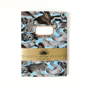 Bob of Seals Print Lined Journal