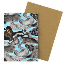Load image into Gallery viewer, Bob of Seals Print Greetings Card