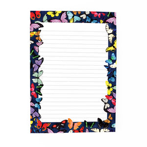 Lepidoptera Butterfly Print Notepad