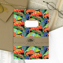 Load image into Gallery viewer, Camouflage of Chameleons Print Journal and Notebook Set