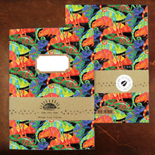 Load image into Gallery viewer, Camouflage of Chameleons Print Lined Journal