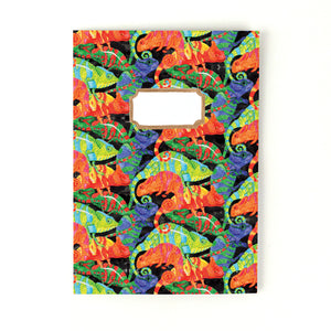 Camouflage of Chameleons Print Lined Journal