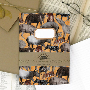 Candle of Tapirs Print Lined Journal