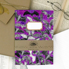 Load image into Gallery viewer, Chiroptera Bat Print Journal and Notebook Set