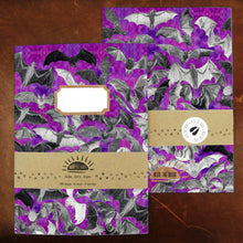 Load image into Gallery viewer, Chiroptera Bat Print Lined Journal