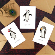 Load image into Gallery viewer, Penguin Specimens Christmas Card Pack