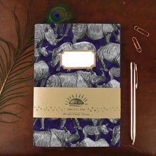 Load image into Gallery viewer, Crash of Rhinos Print Journal and Notebook Set