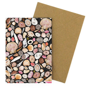 Mollusca Sea Shell Greetings Card