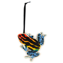 Load image into Gallery viewer, Dendrobatidae Dart Frog Wooden Hanging Decoration