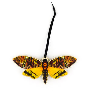 Lepidoptera Death's Head Hawkmoth Wooden Hanging Decoration