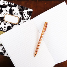 Load image into Gallery viewer, Embarrassment of Pandas Print Lined Journal
