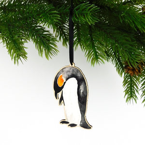 Waddle Emperor Penguin Wooden Hanging Decoration