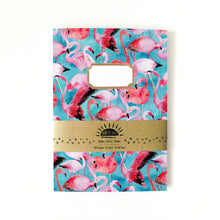 Load image into Gallery viewer, Flamboyance of Flamingos Print Lined Journal