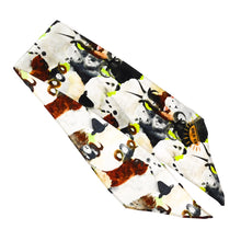 Load image into Gallery viewer, Flock of Sheep Print Silk Skinny Minnie