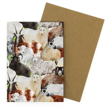 Load image into Gallery viewer, Flock of Sheep Greetings Card