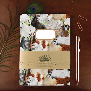 Flock of Sheep Print Journal and Notebook Set