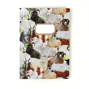 Flock of Sheep Print Notebook