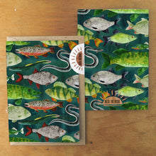 Load image into Gallery viewer, Flumens Freshwater Fish Greetings Card